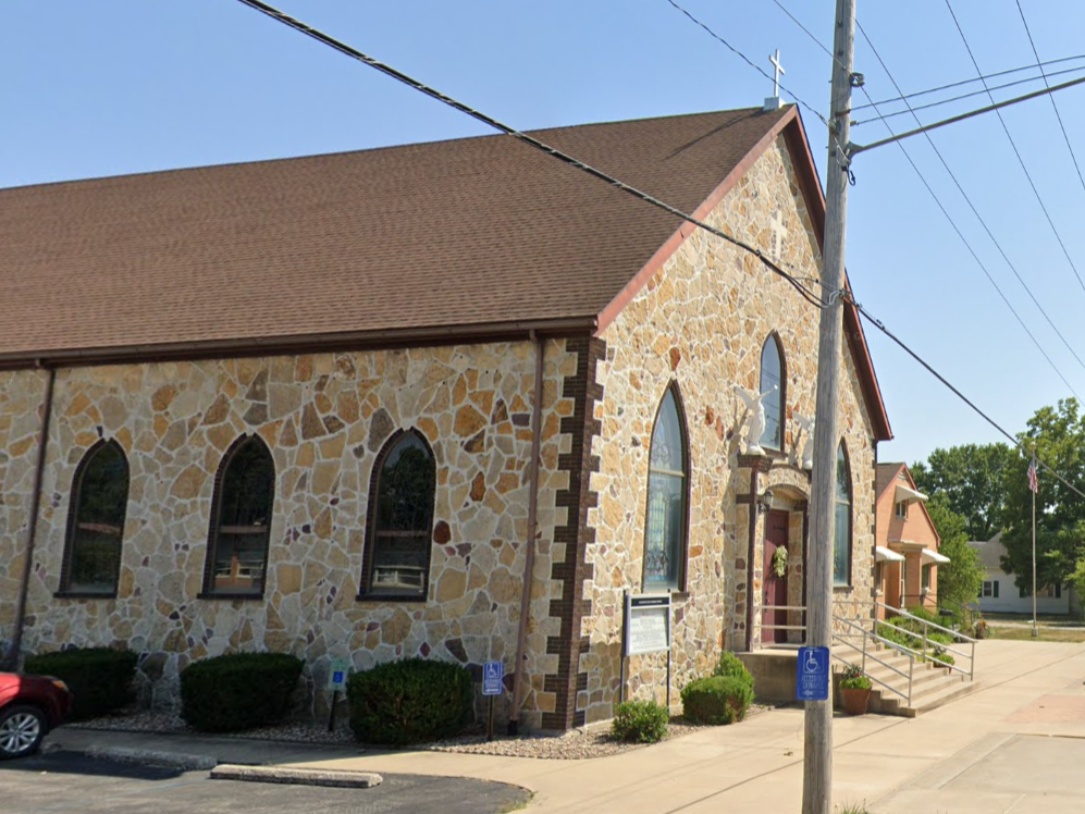 Saint Bonaventure Catholic Church in Marceline MO.