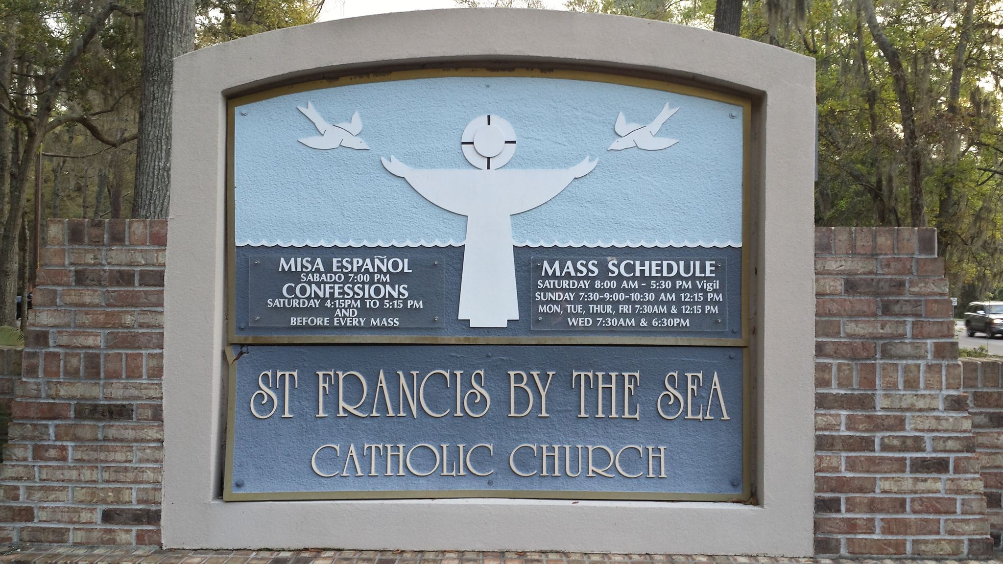 St. Francis by the Sea Catholic Church 45 Beach City Rd., Hilton Head Island, SC 29926