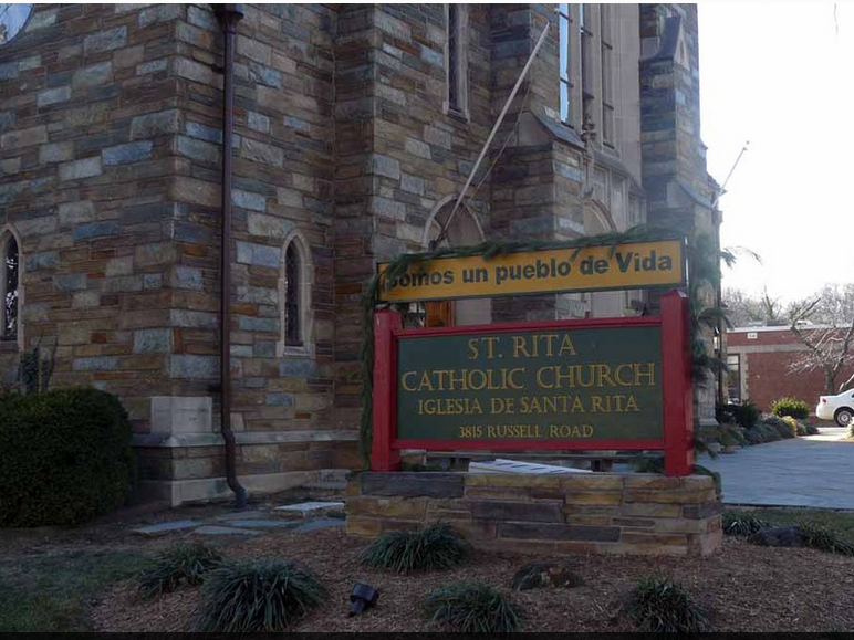St. Rita Catholic Church 3815 Russell Road, Alexandria, VA 22305